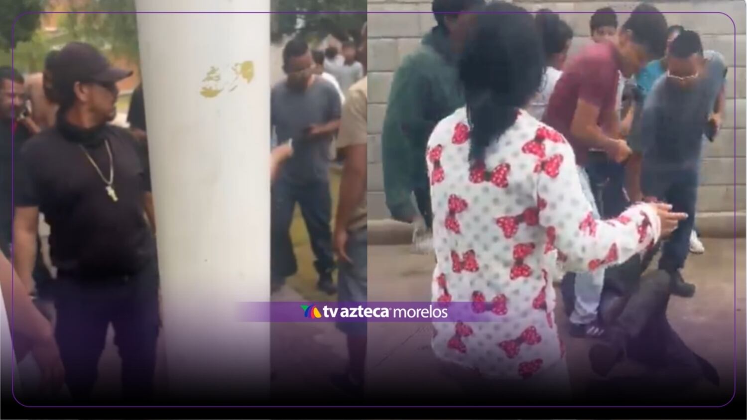 [VIDEO] Circulan imágenes de la detención de los agresores en secundaria de Torreón, Coahuila