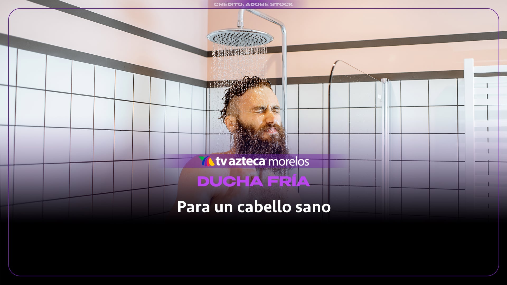 ¿AGUA FRÍA PARA UN CABELLO MÁS SANO? Esto debes saber