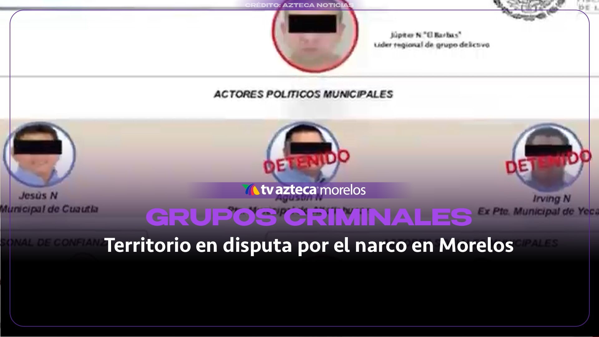 Narcoalianzas en Morelos: el pacto del crimen organizado con políticos en el estado