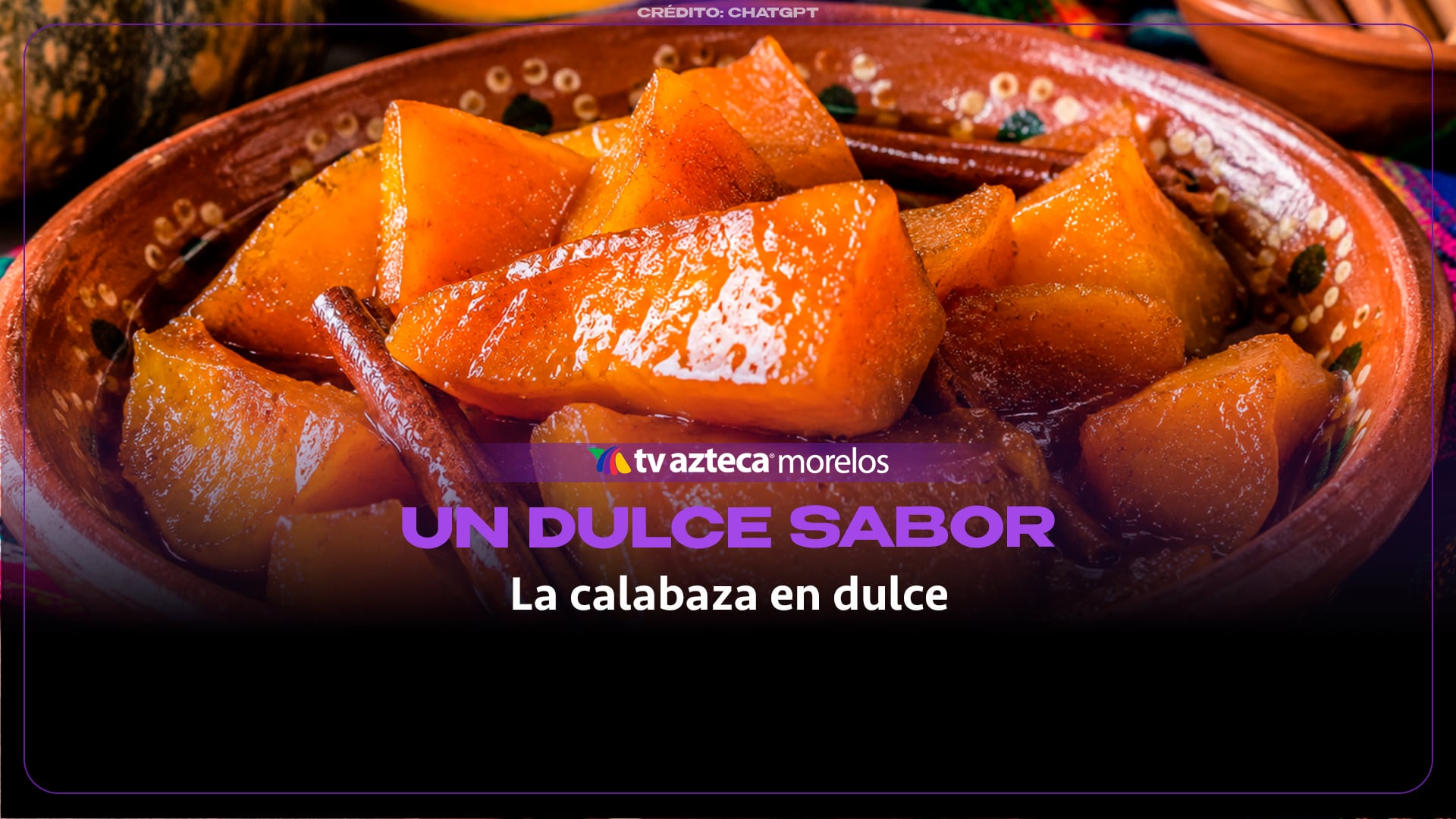 Calabaza con piloncillo: la receta más fácil para Día de Muertos
