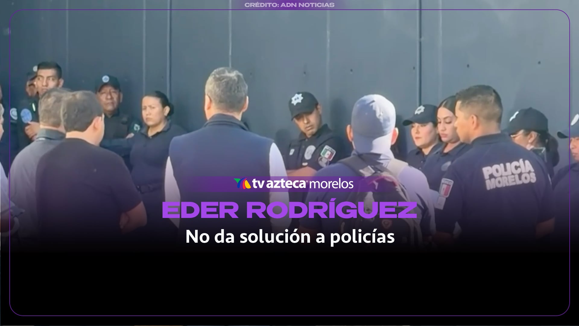 Presume ser el mejor alcalde; policías protestan