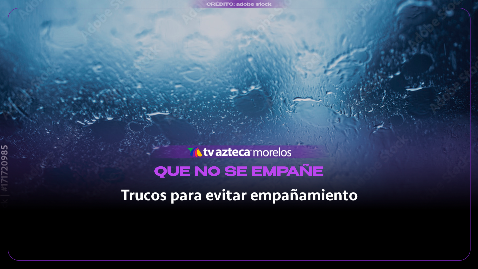 ¡QUE LA LLUVIA NO TE GANE! Trucos caseros para evitar que se empañe el parabrisas