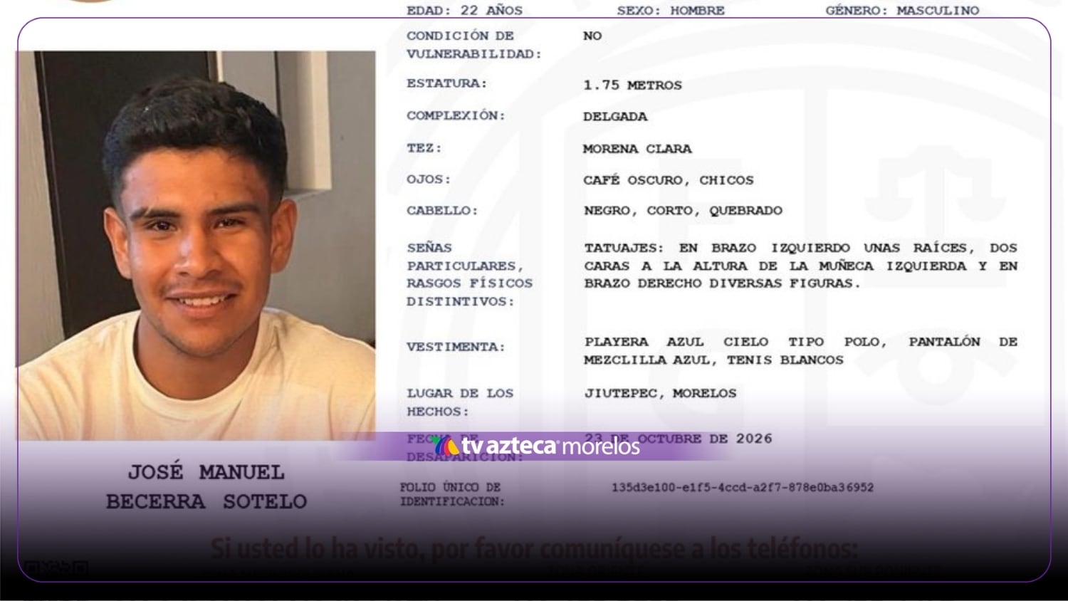 Fiscalía Morelos