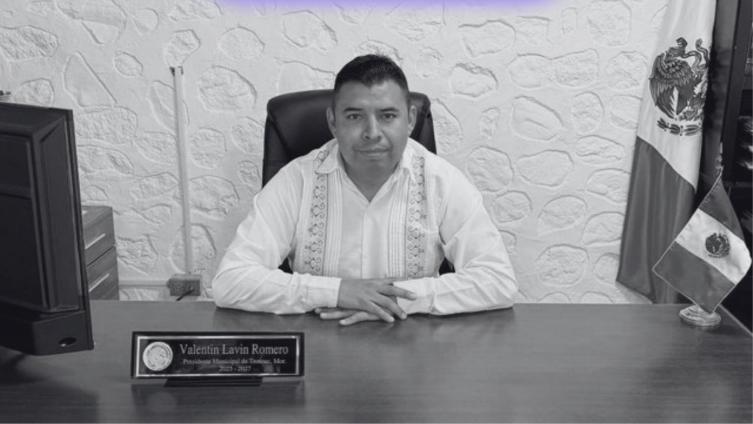 Confirman la muerte del alcalde de Temoac, Valentín Lavín.