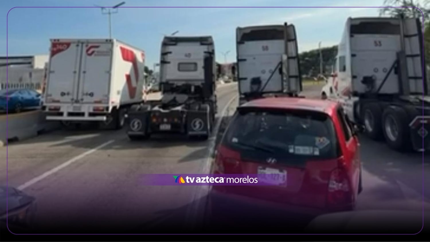 BLOQUEOS DE TRANSPORTISTAS: Estas son las vialidades afectadas en Morelos