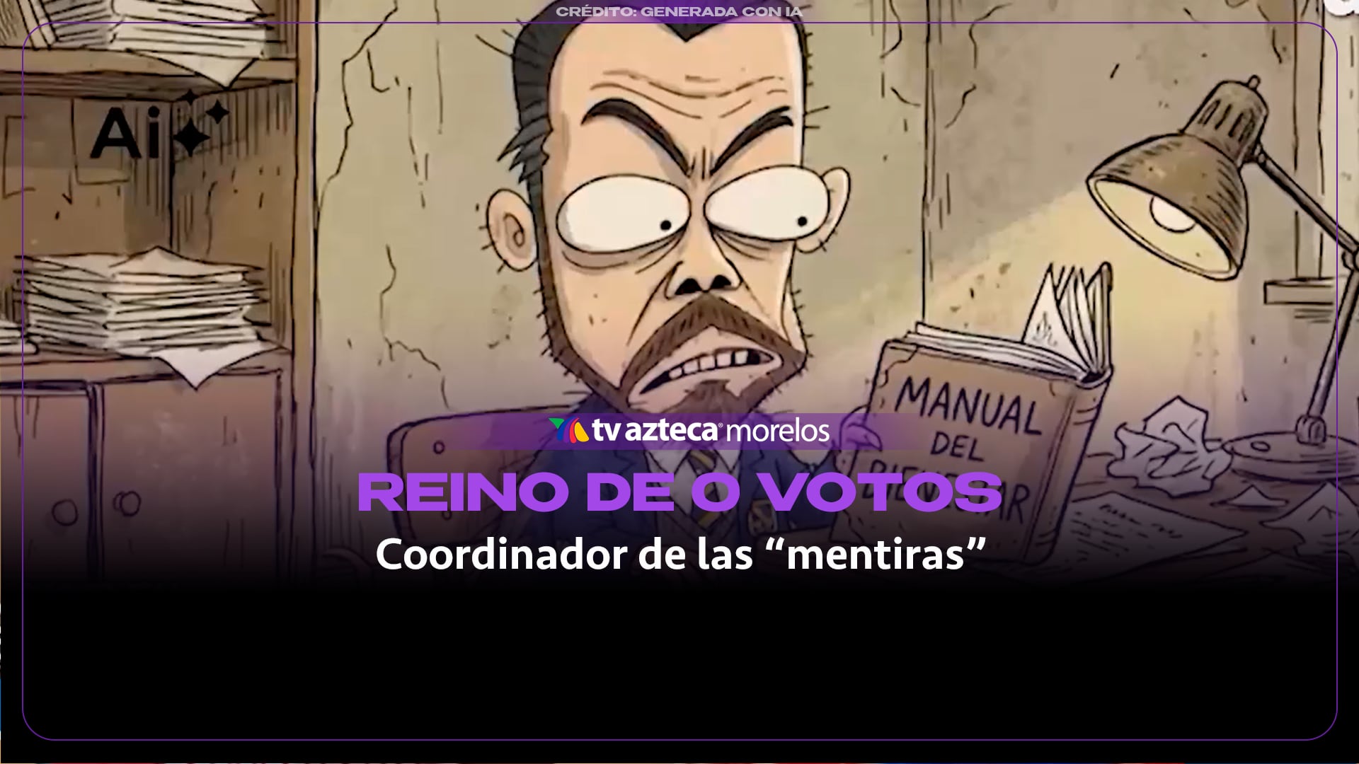 ¡Bienvenidos al reino de los cero votos al CAPRICHOSO Y EGOCÉNTRICO coordinador de las “mentiras” José Luis García Parra!
