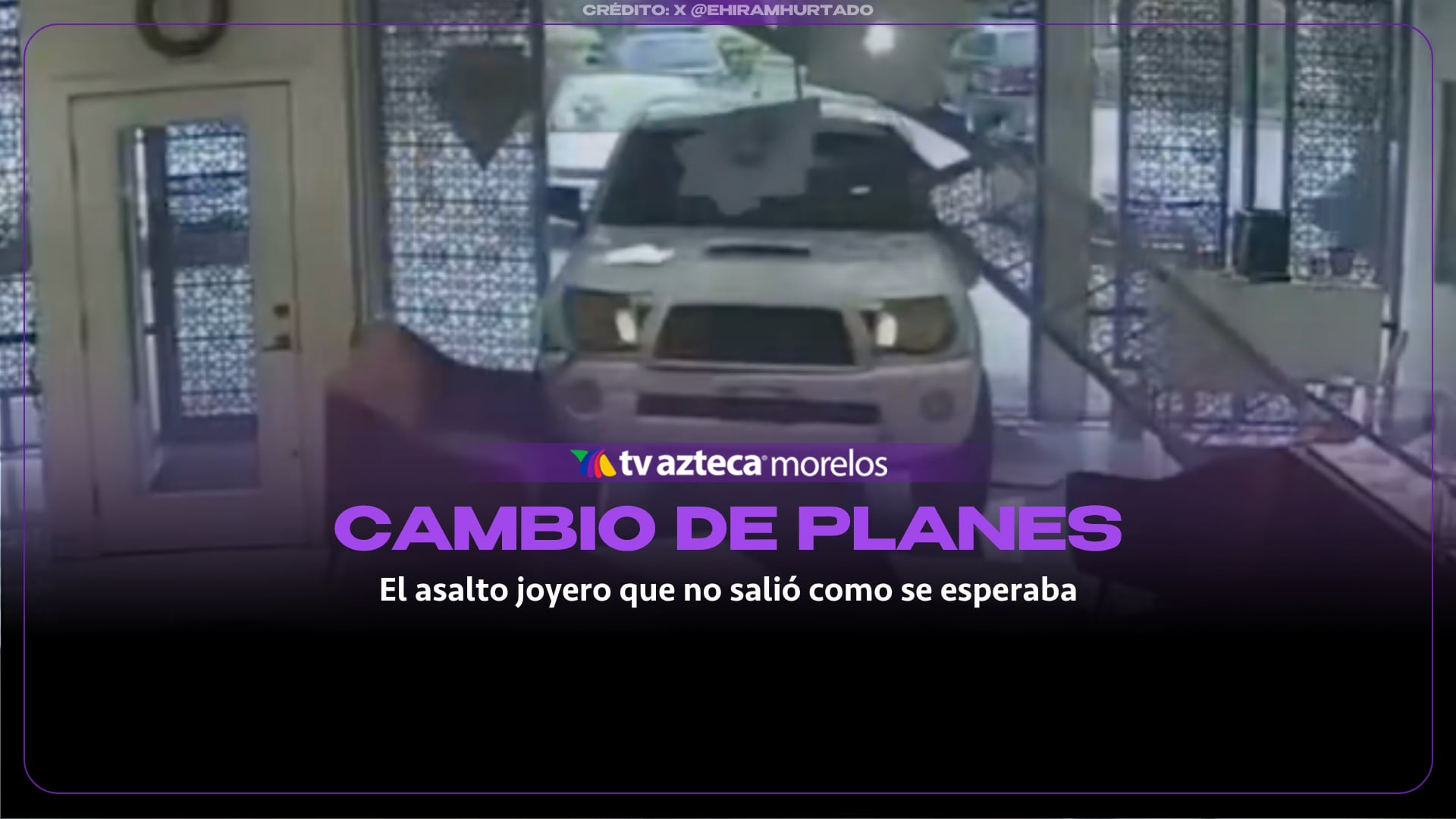 El asalto joyero que no salió como se esperaba