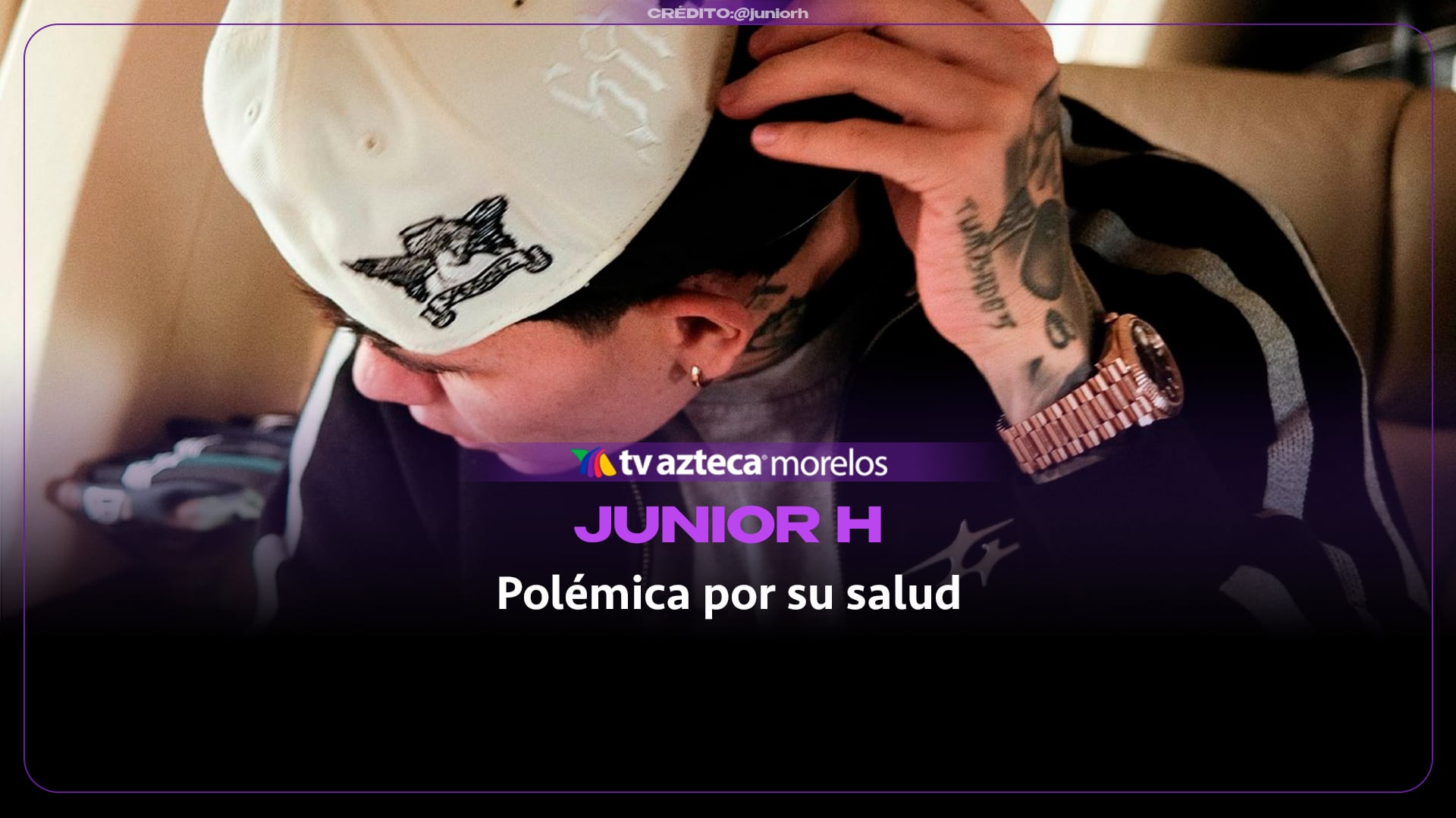 ¿Por qué relaciona a Junior H con el VIH? Esto se sabe de la polémica