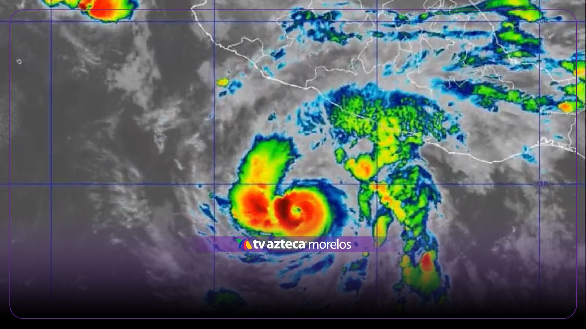 Huracán Trudy se fortalece frente a las costas de Guerrero; alcanzó esta categoría