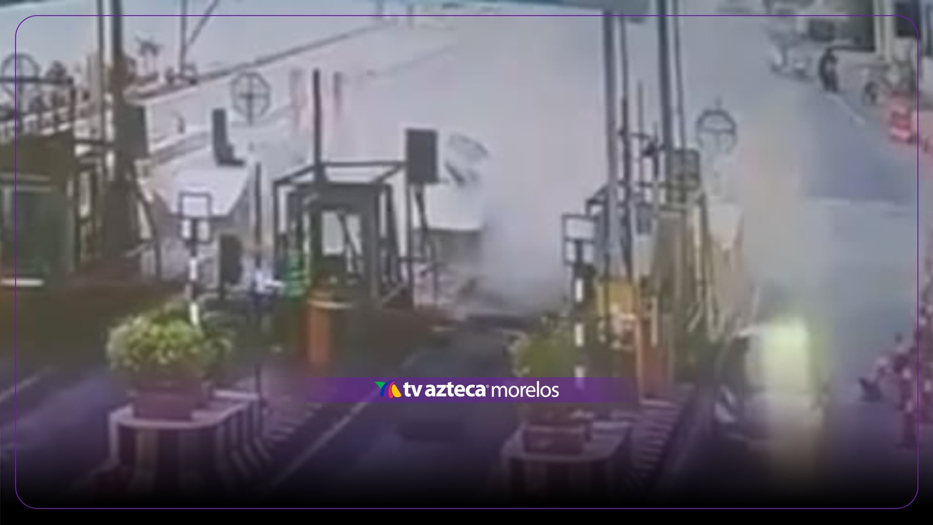 VIDEO | Cilindros de oxígeno salen volando tras choque; hubo víctimas mortales
