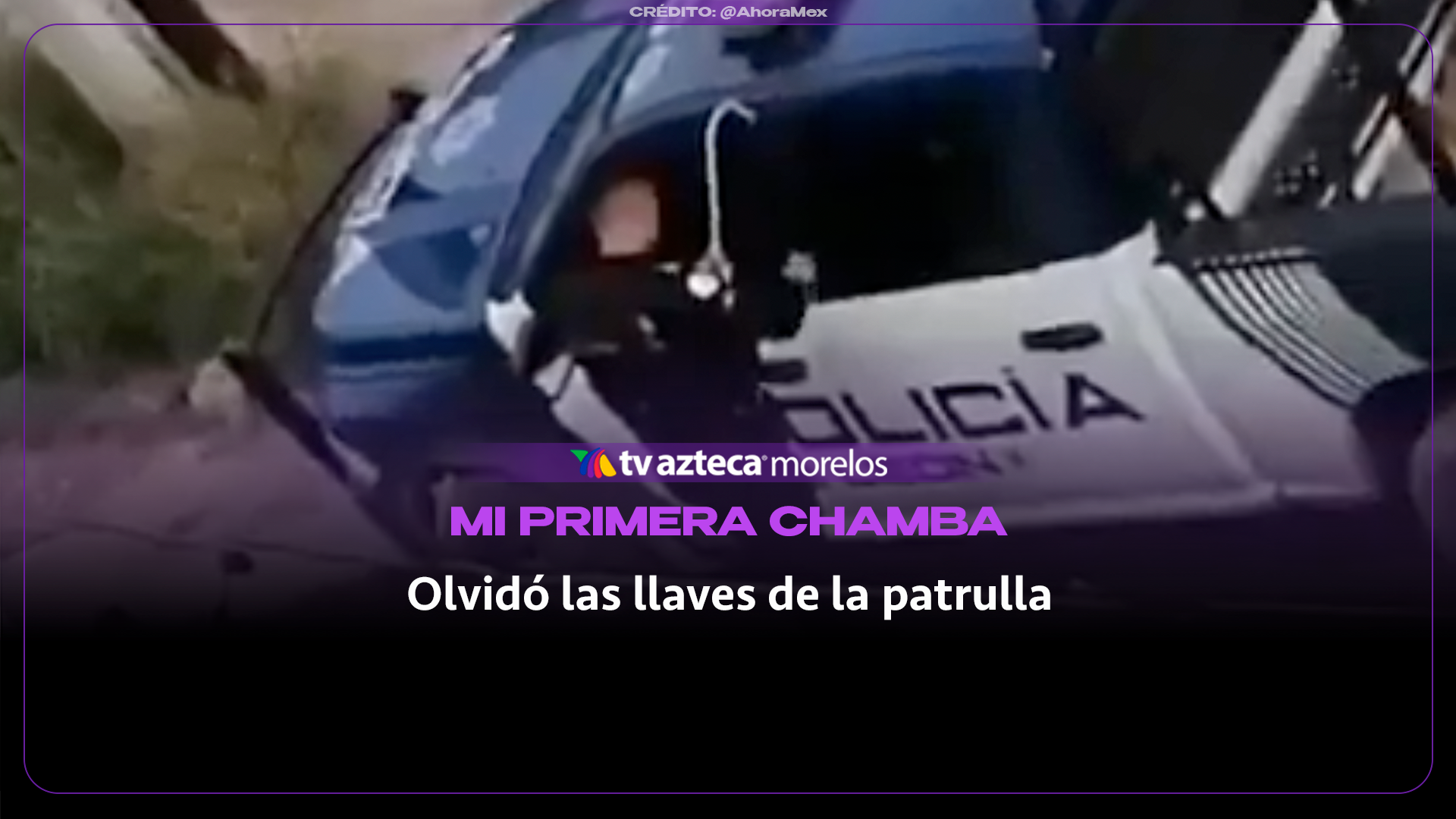 EL VERDADERO “MI PRIMERA CHAMBA”