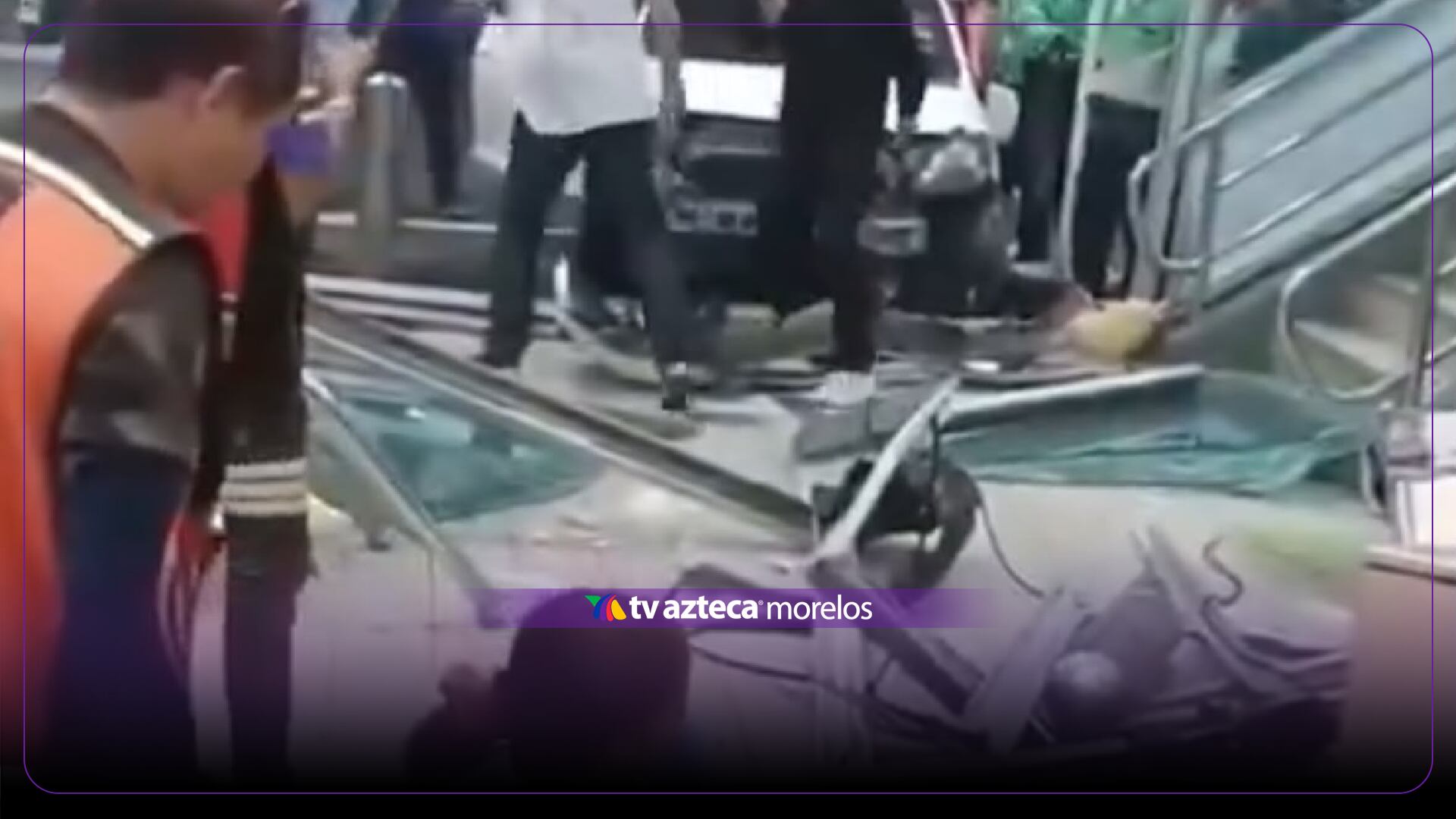 VIDEO | Auto choca contra supermercado y deja varios heridos; entre ellos una menor de 6 años