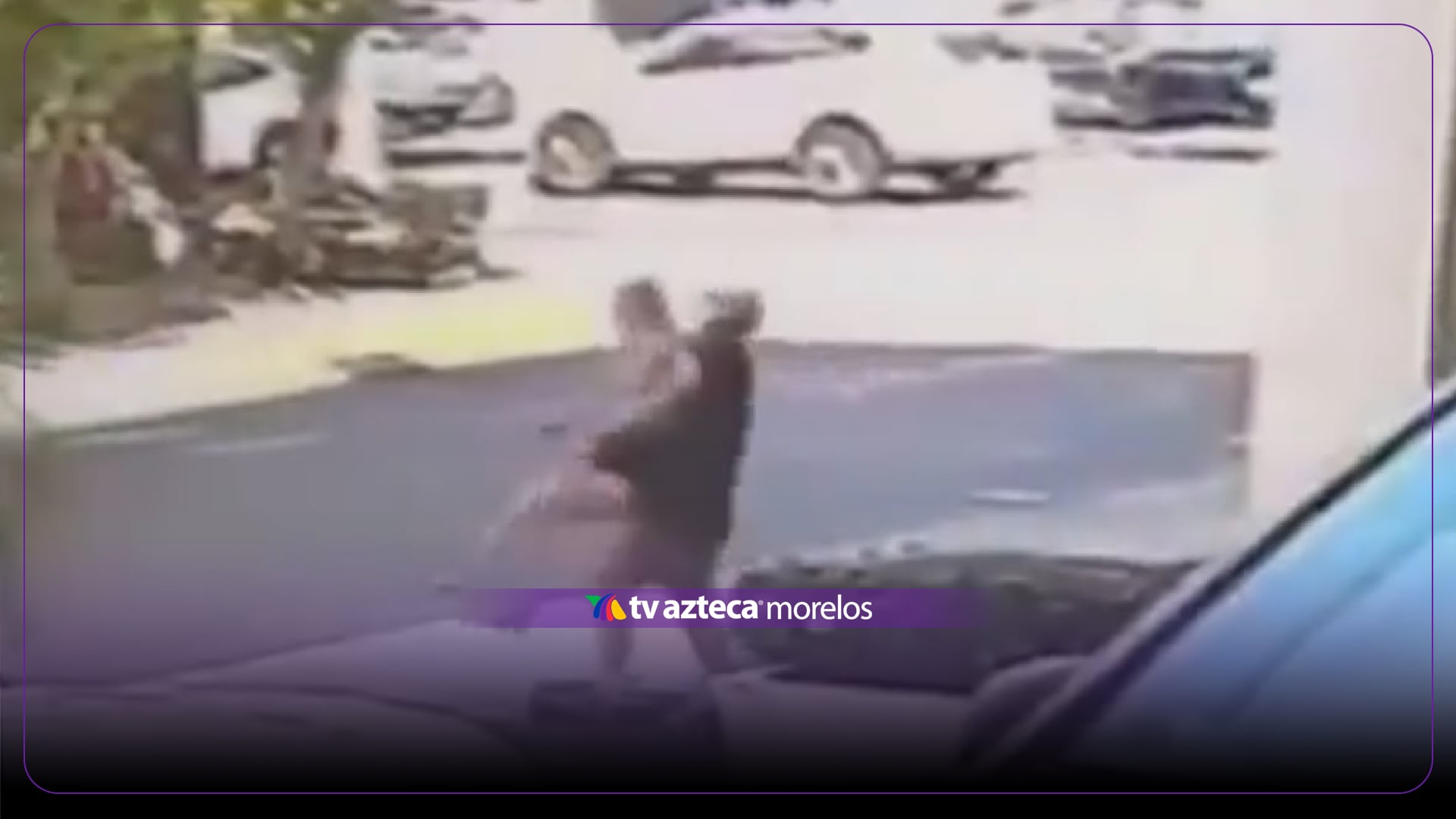 Vecinos frustran intento de secuestro de una mujer en plena calle (+VIDEO)