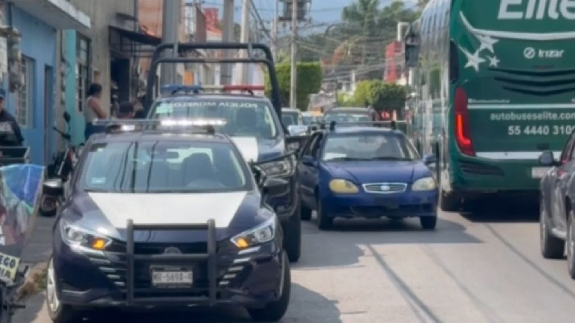 Menor resulta lesionada tras ser atropellada por una patrulla en Cuernavaca
