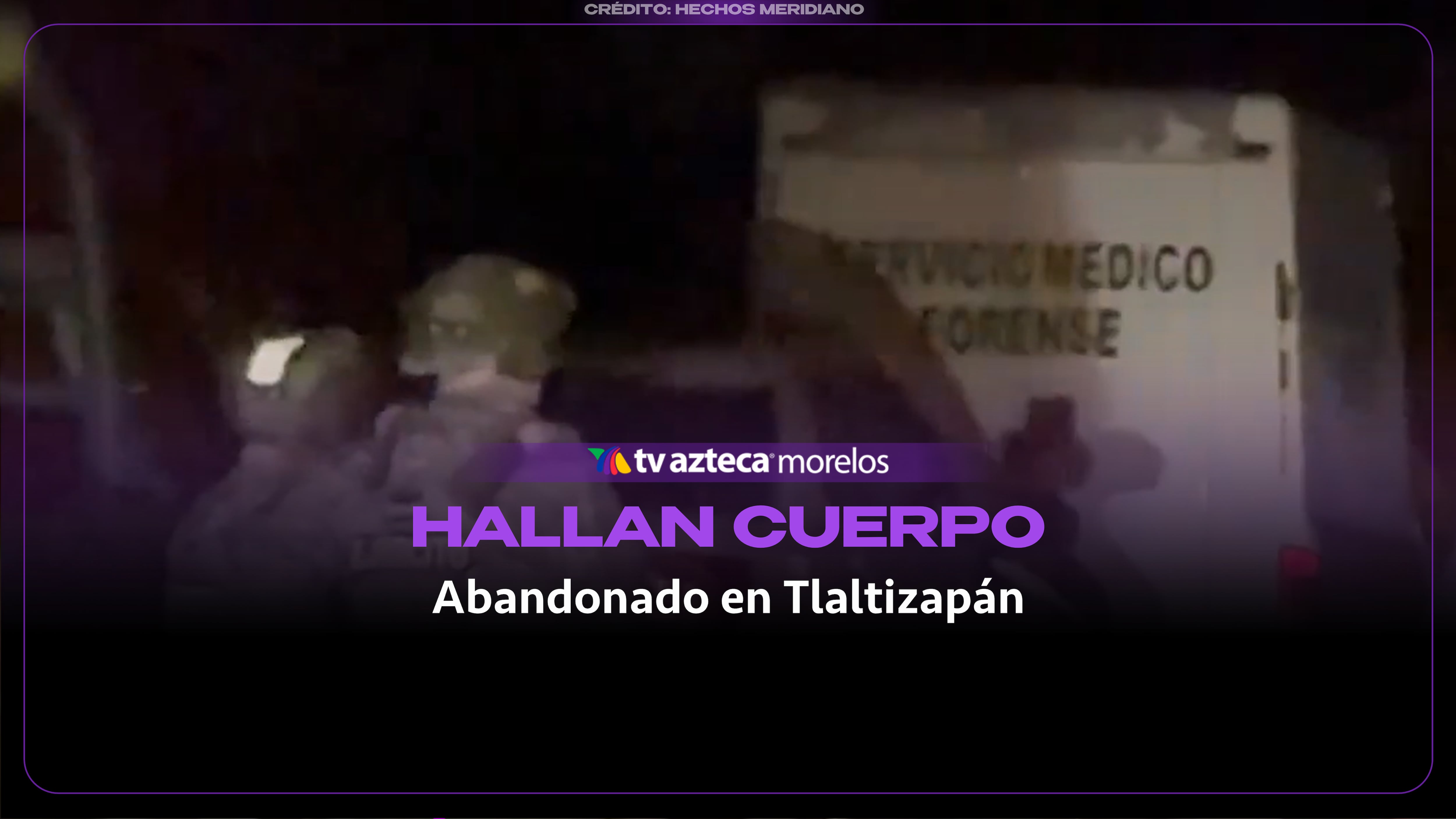 Hallan cuerpo de un hombre en la cajuela de un taxi abandonado en Tlaltizapán