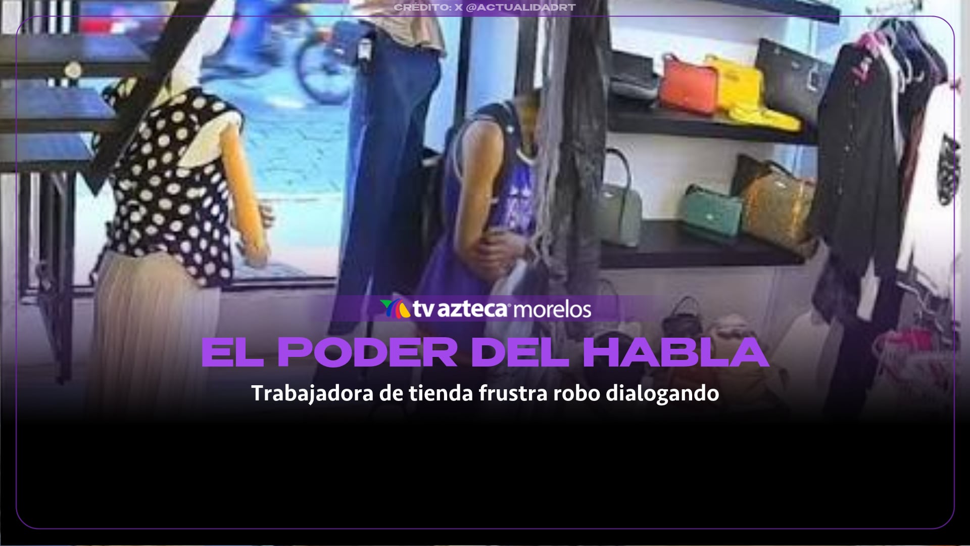 Trabajadora de boutique frustra robo de manera increíble ¡Esto ocurrió!