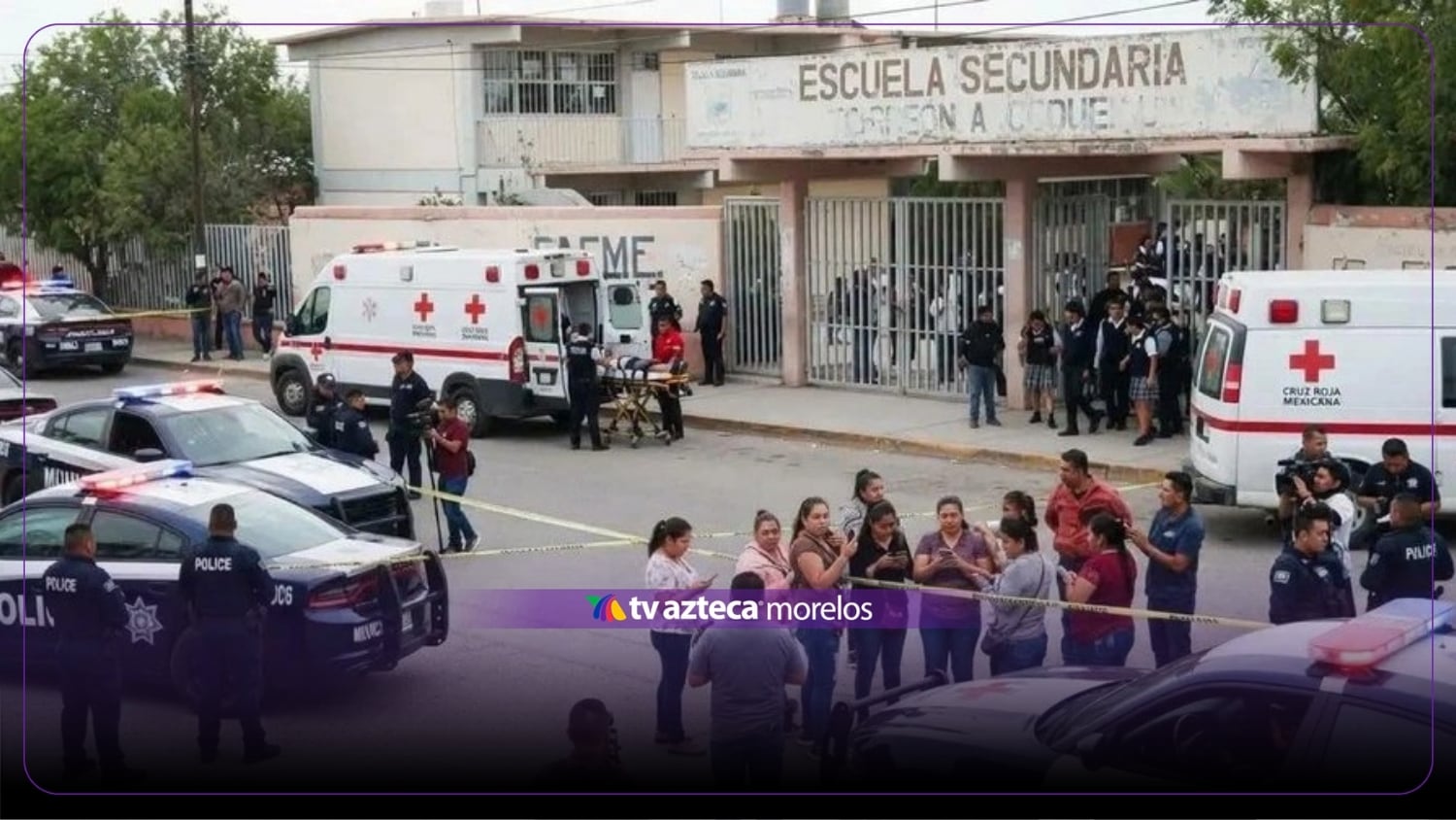 Ataque en Secundaria de Torreón deja una persona sin vida y múltiples heridos