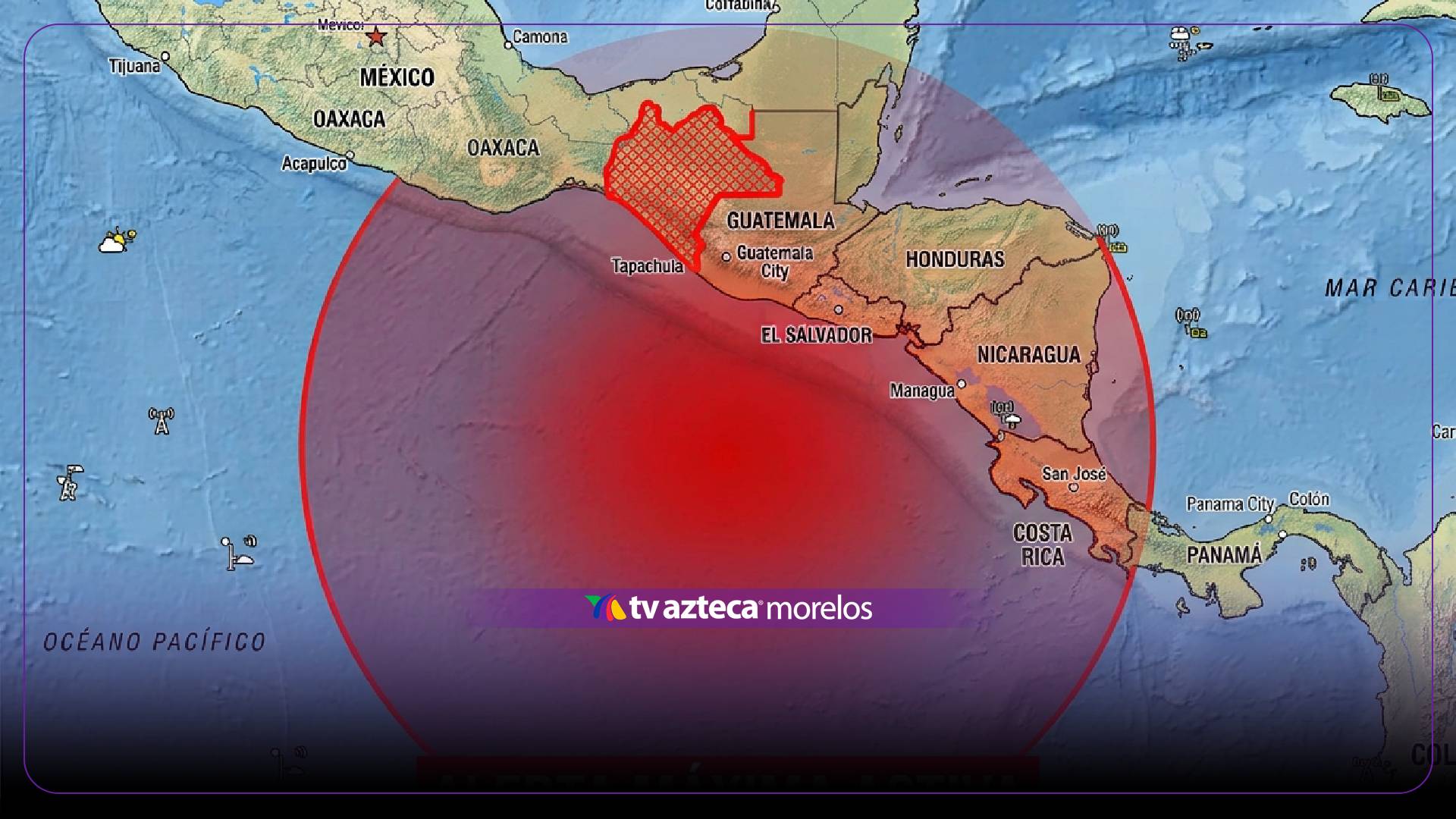 Activan ALERTA DE TSUNAMI en México tras terremoto de 7,2 en Panamá; ¿Cuáles son todos los países afectados?