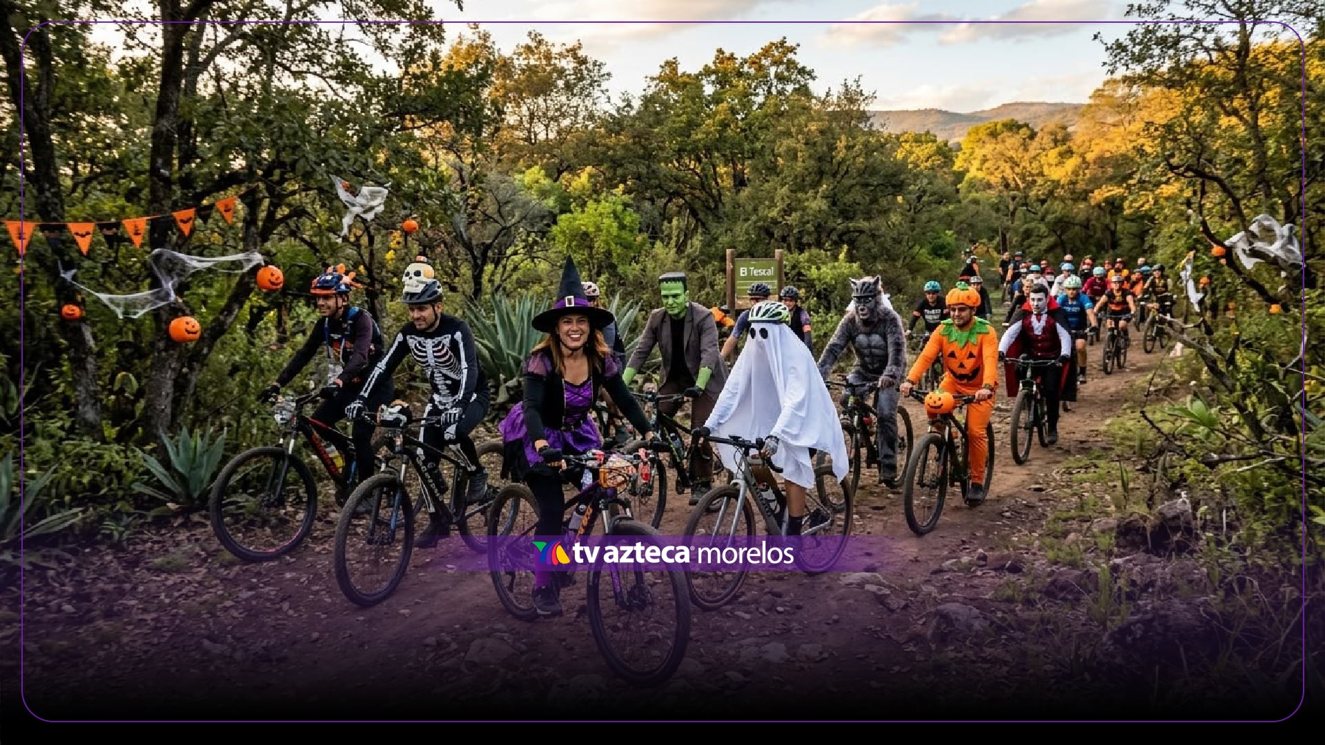 ¿Sin plan este fin? Habrá rodada ciclista de disfraces por Día de Muertos cerca de Cuernavaca