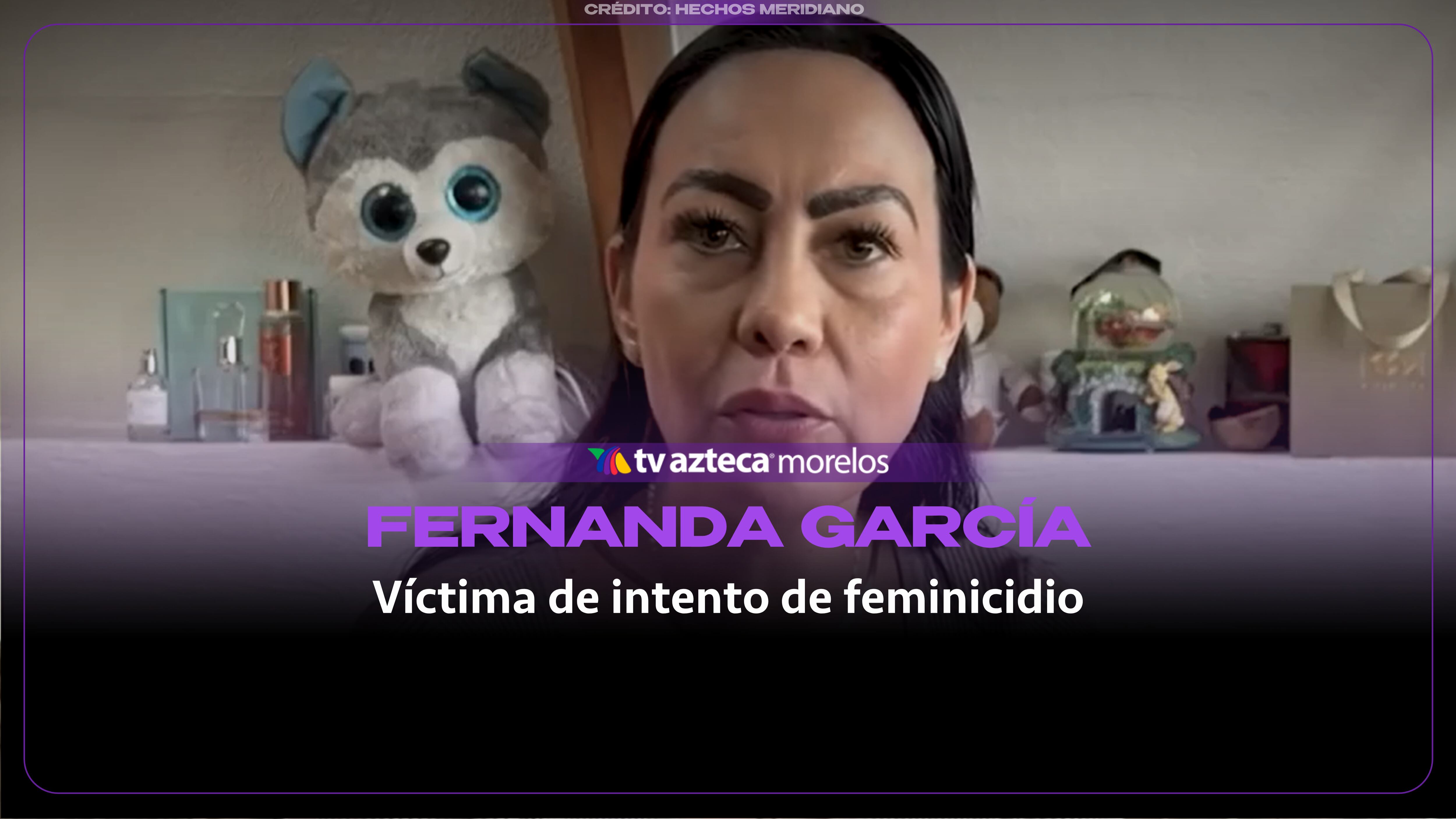 Fernanda sobrevivió a un intento de feminicidio; su agresor sigue libre