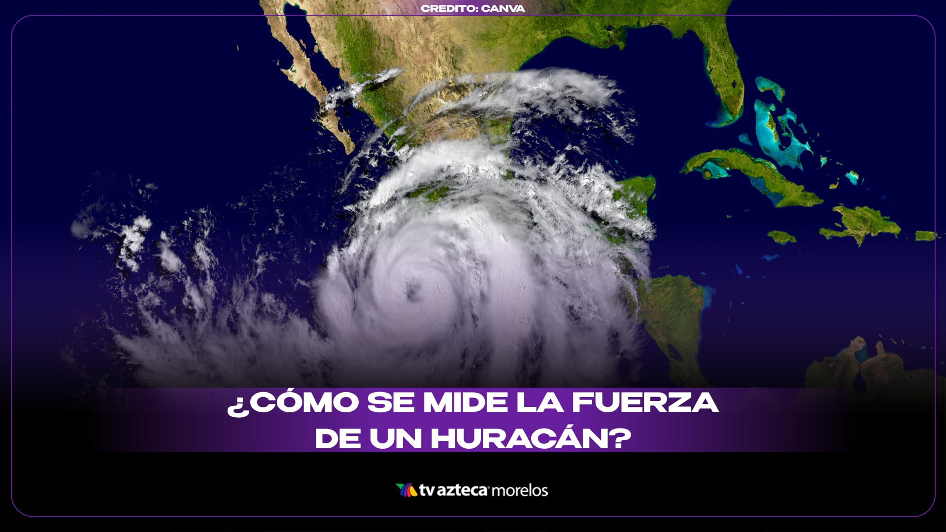 ¿Cómo se mide la fuerza de un huracán?