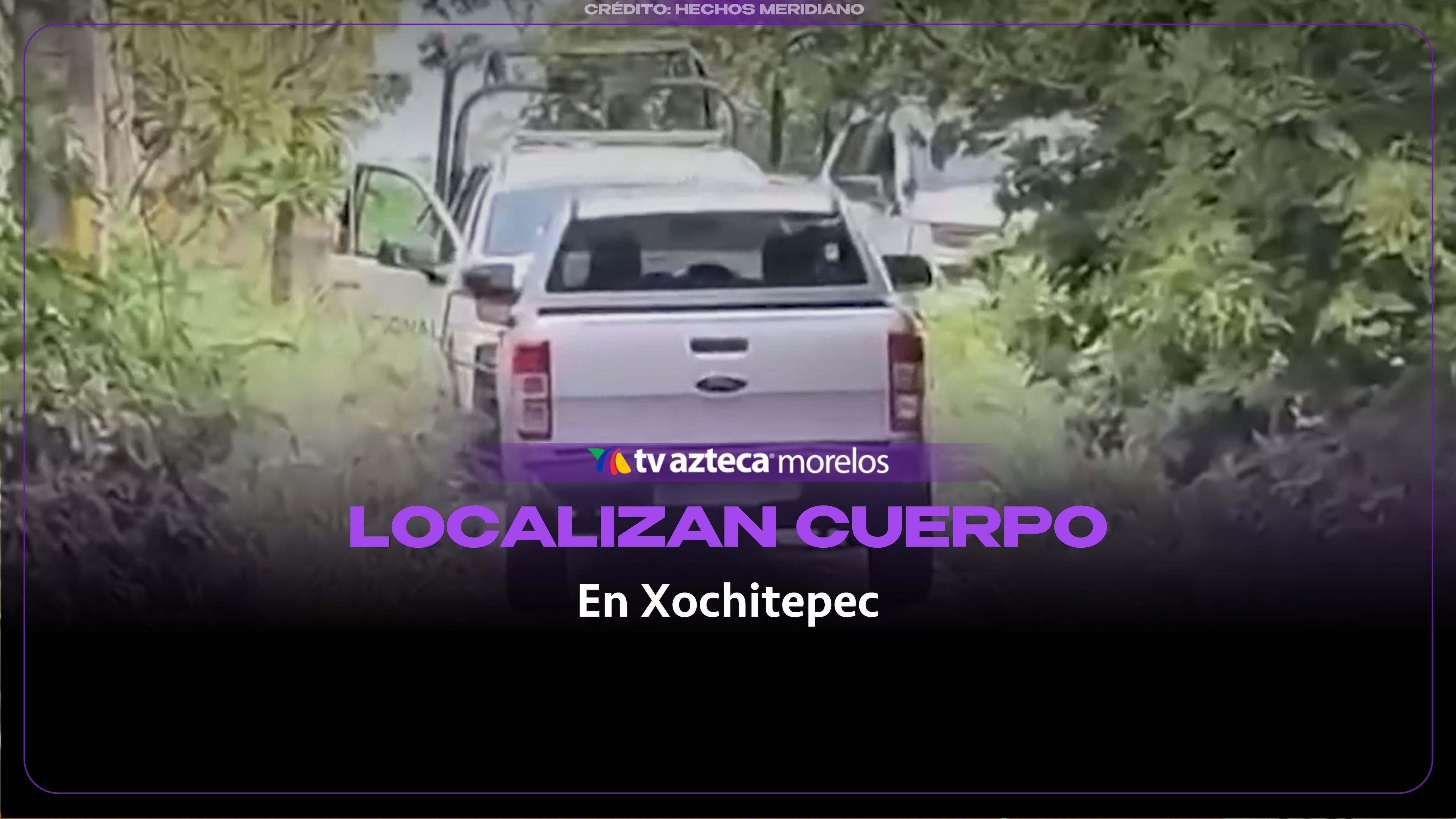 Hallan a un hombre asesinado a balazos en camino de terracería de Xochitepec