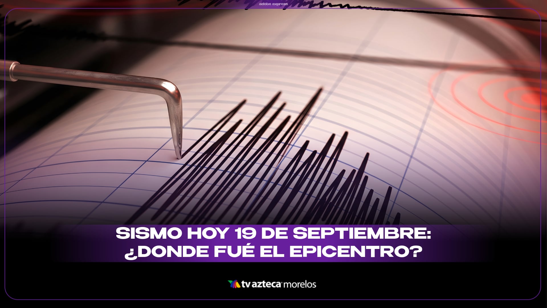 Sismo HOY 19 de septiembre: ¿dónde fue el epicentro y qué magnitud tuvo?