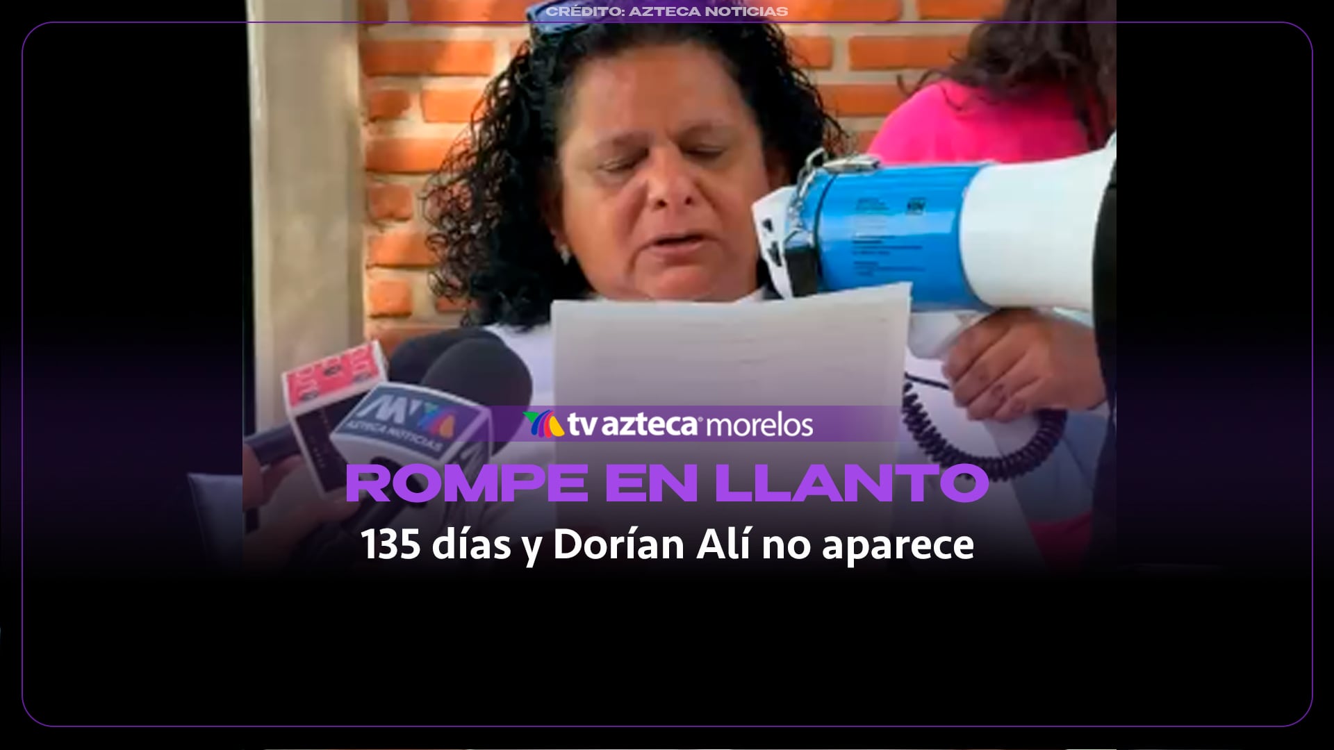 Cuatro meses sin Dorian Alí en Morelos y su madre exige respuestas